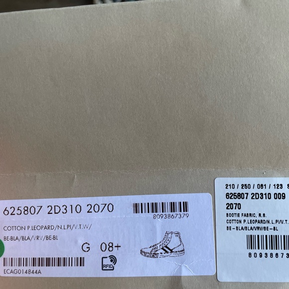 🐆 Mens Gucci Leopard Fashion Sneakers / Red Bottoms - Picture 8 of 8